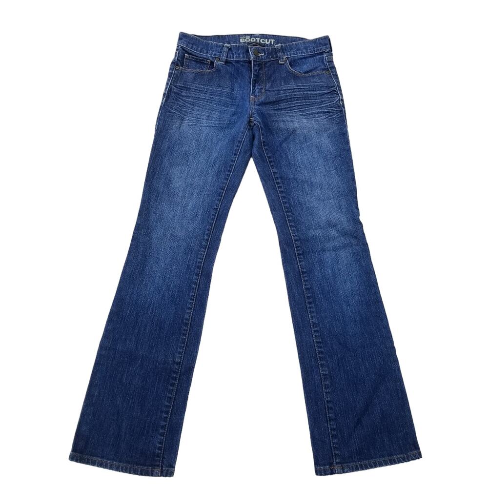 NY & Co Low Rise Bootcut Jeans Dark Wash Stretch Denim New York Company Size 0